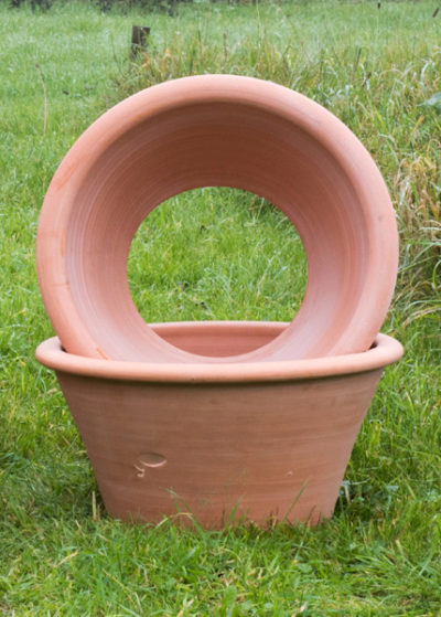 Terracotta Rimmed Grow Pot tall Terracotta Rimmed Grow Pot tall